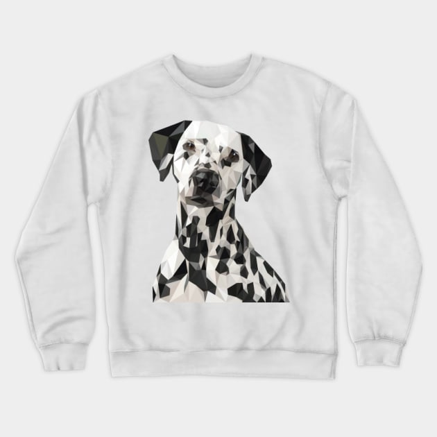 Dalmation Crewneck Sweatshirt by Hermanitas Design